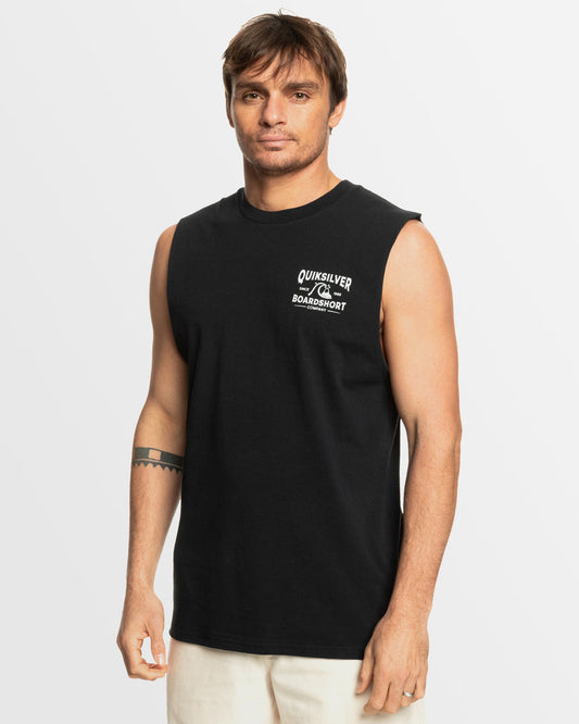 Boardshort Arch Muscle Top - Black