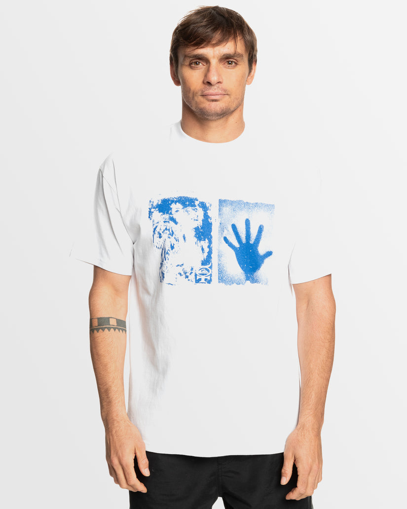 Other Side SS Tee - White - Catani Clothing