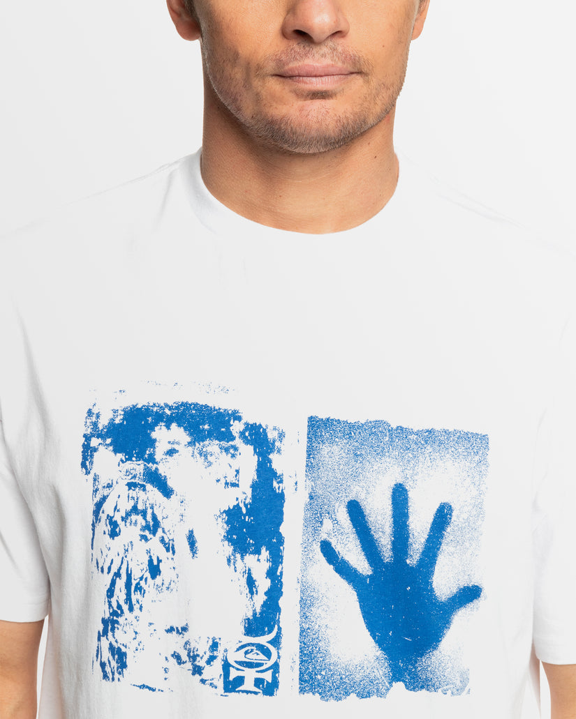 Other Side SS Tee - White - Catani Clothing