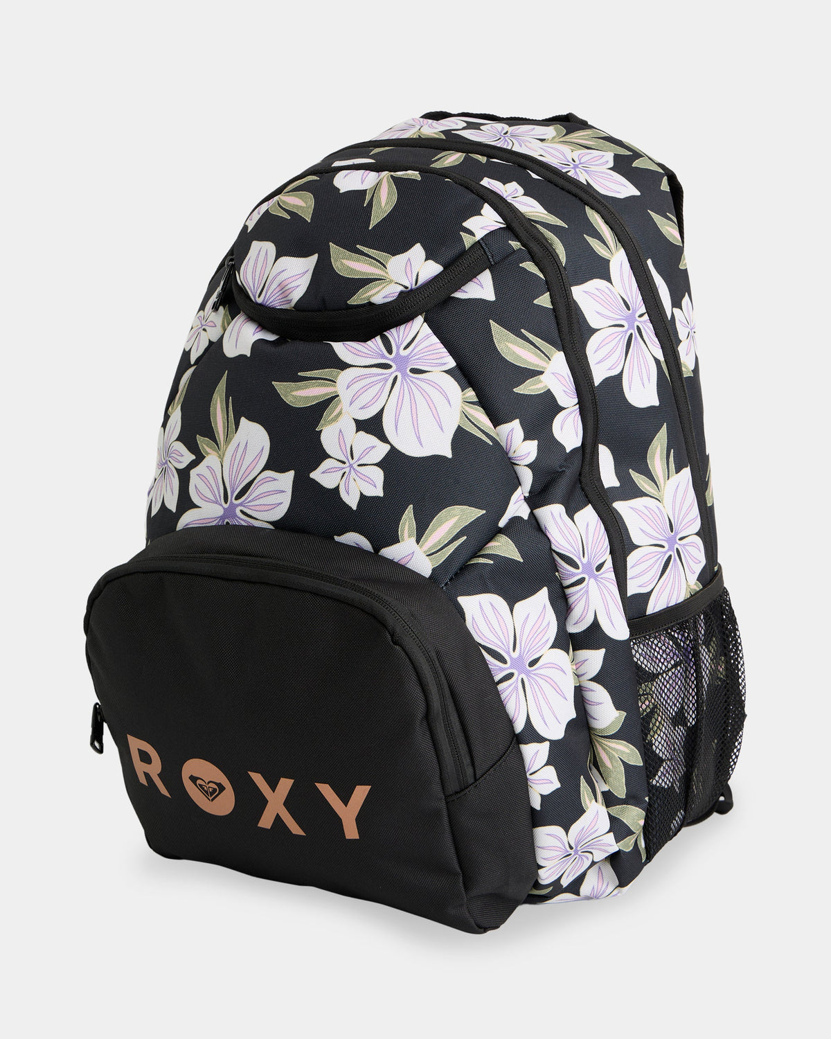 Roxy Shadow Swell Floral Medium Backpack - side