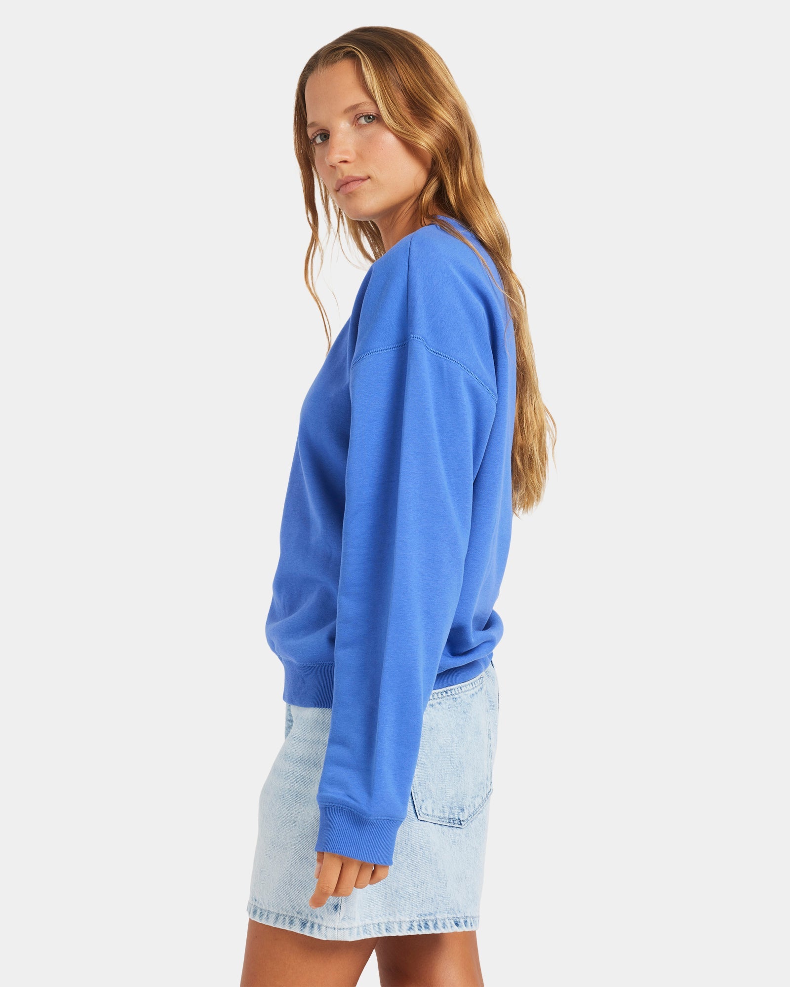 Roxy Perfect Place Crew - Dazzling Blue (view 5)