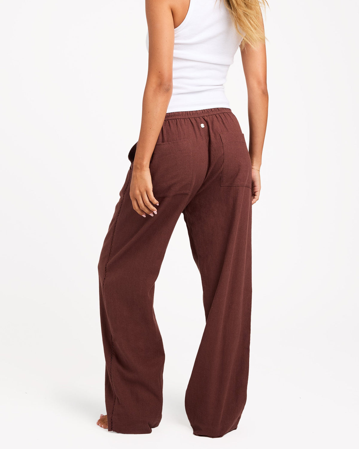 Roxy Sun Lover Pant java back view