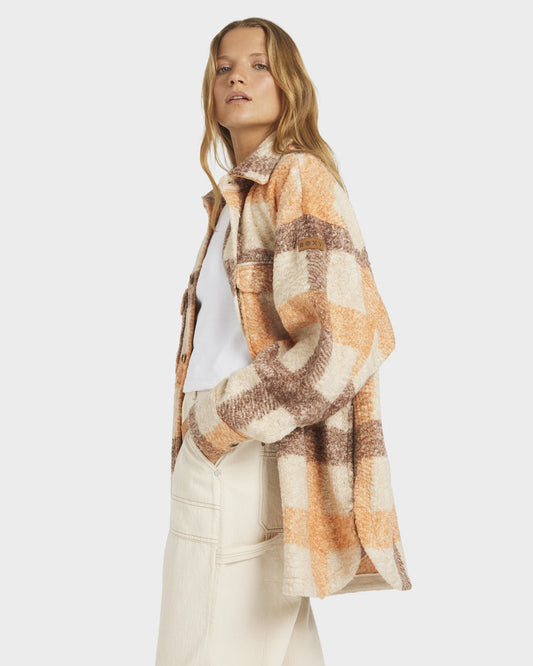 Over and Out Plaid Shacket - Over and Out Plaid