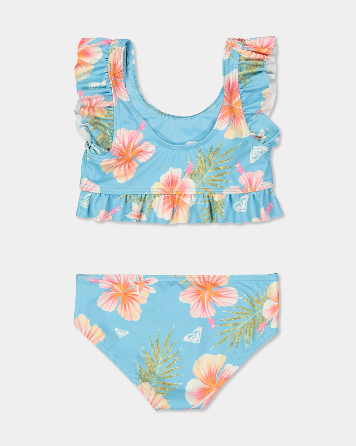 Roxy Hawayiha Crop Top Two Piece in splish splash - back