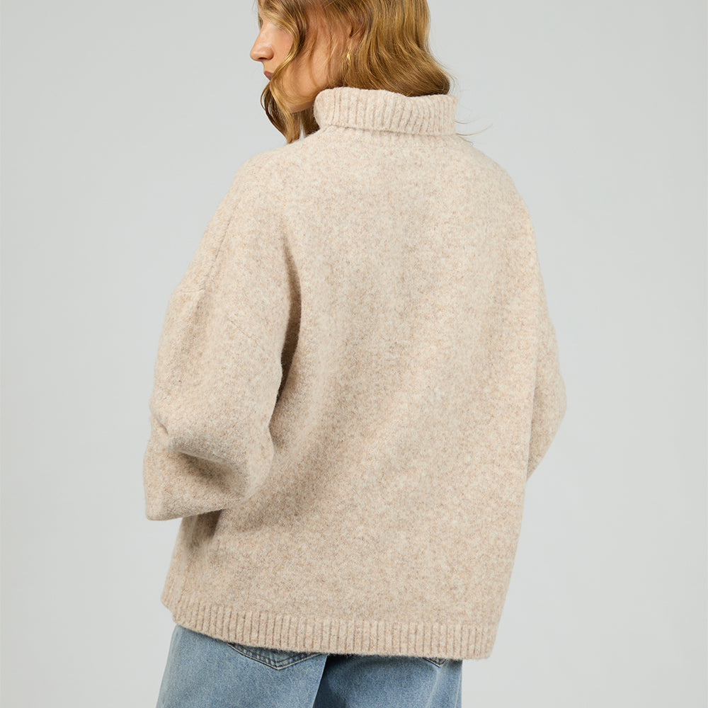 Willow Knit Jumper - Oat - Catani Clothing