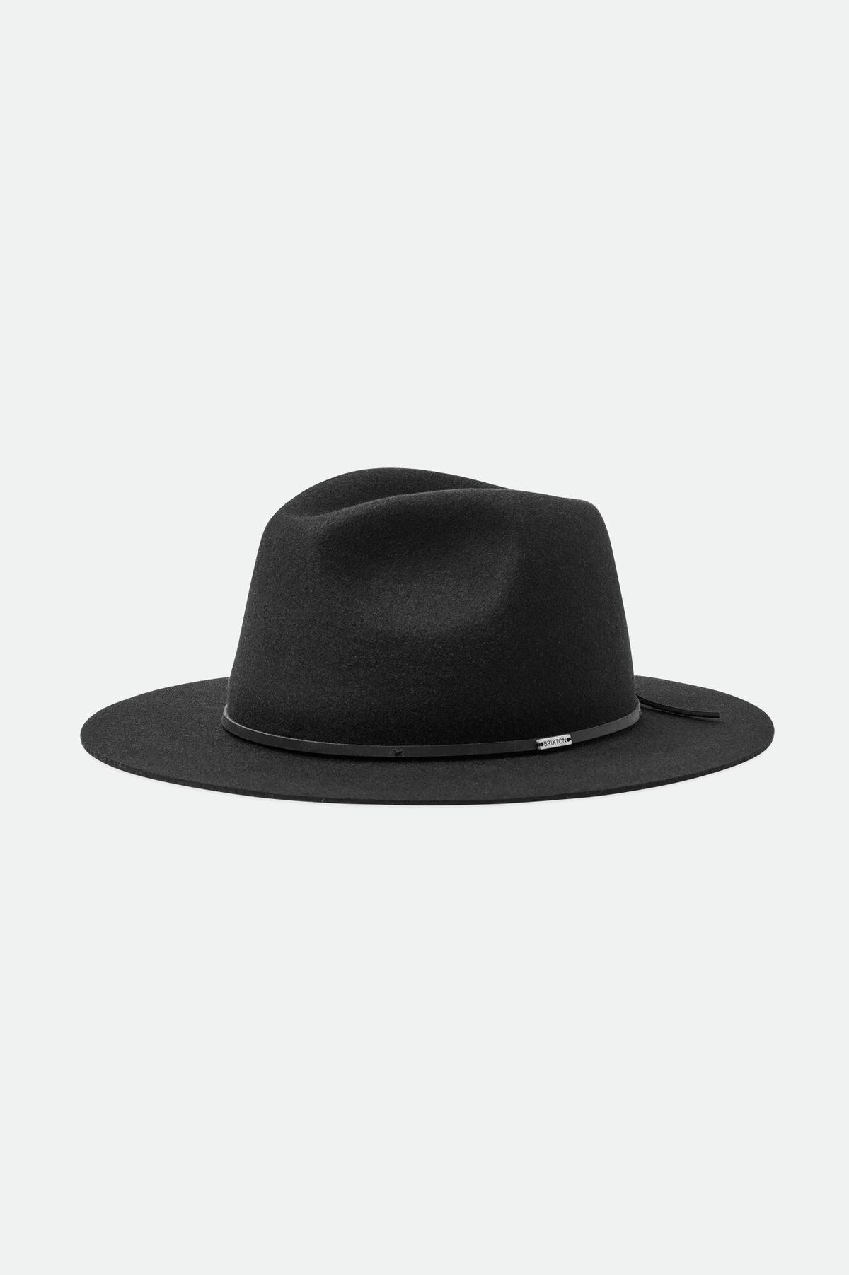 Wesley Fedora - Black - Catani Clothing