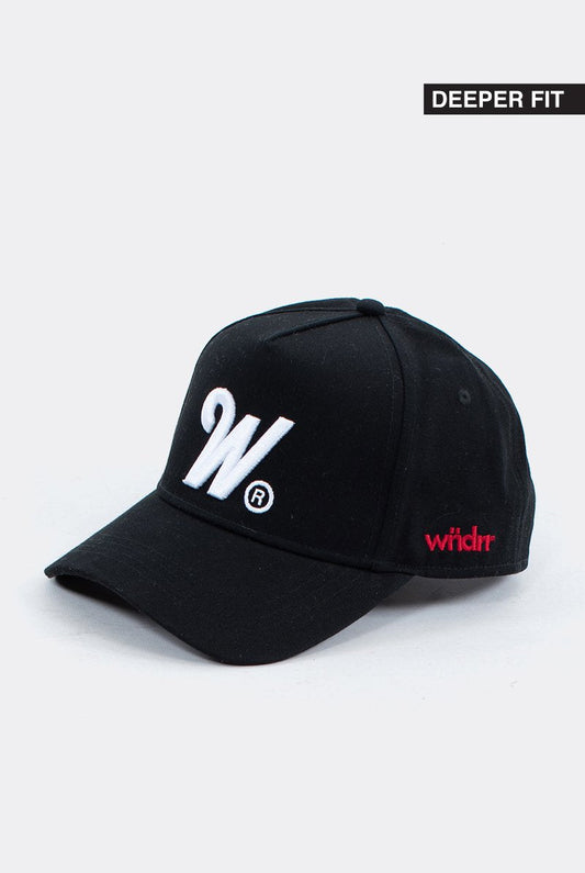 Phillips High Rise Cap - Black