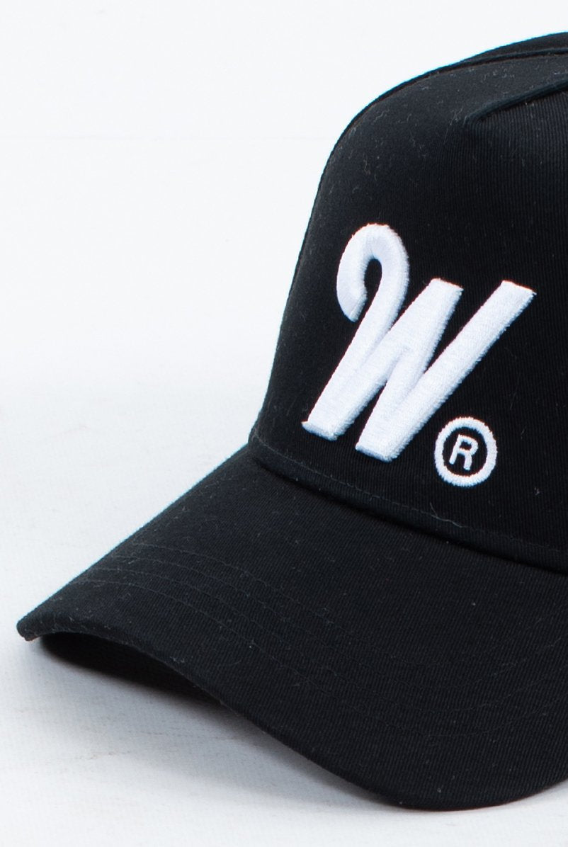Phillips High Rise Cap - Black