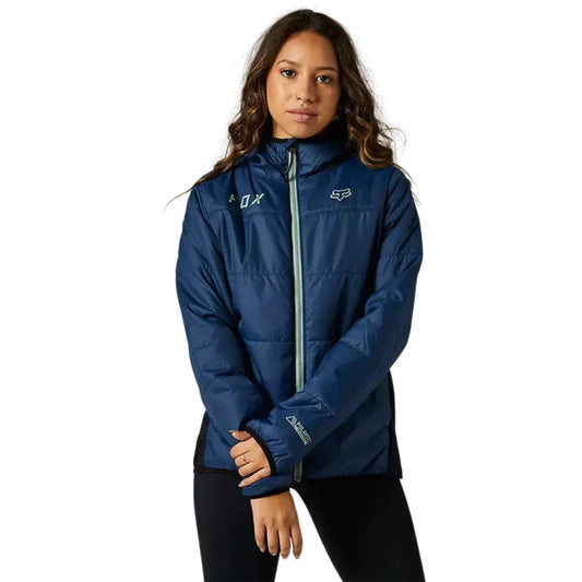 Womens Ridgeway Insulated Jacket - Dark Indigo
